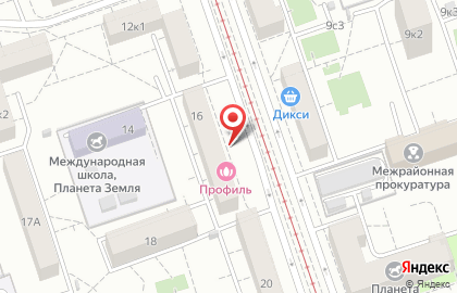 Клиника Profile на 3-й Владимирской улице на карте