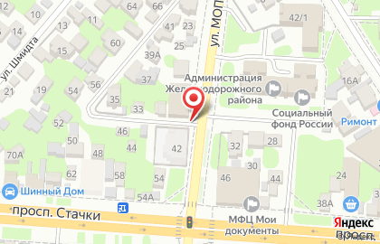 Служба доставки роллов Суши Дона в Ростове-на-Дону на карте