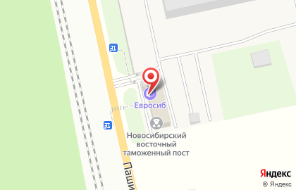 Терминально-логистический комплекс Евросиб СПб-ТС на Восточном шоссе на карте