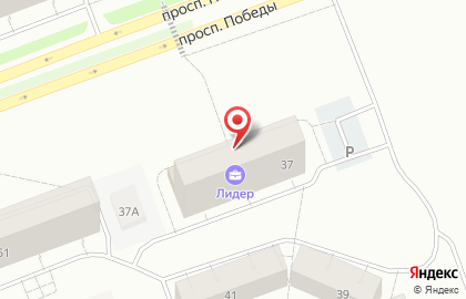 Пекарня Ермак на проспекте Победы на карте