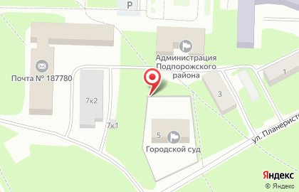 Подпорожский Городской суд на карте