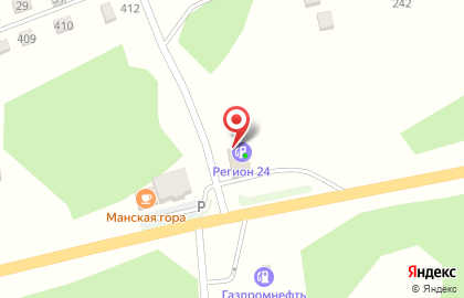 Заправочная станция Регион24 на Шоссейной улице на карте