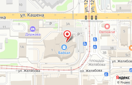 Магазин женской одежды Бордо на улице Желябова на карте