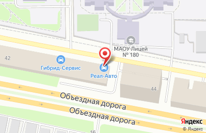 Автомастерская Реал авто на улице Крестинского на карте