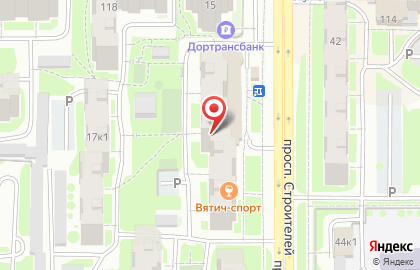 Экспресс чистка на проспекте Строителей на карте