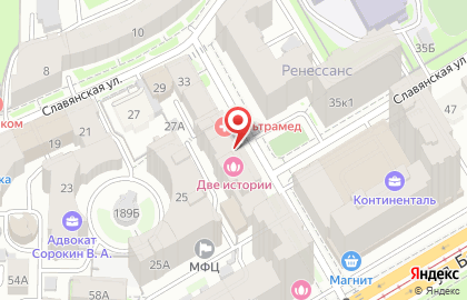 Центр медицины плода Ультрамед на Тверской улице на карте
