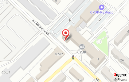 Столовая Ярмарка в Ленинск-Кузнецком на карте