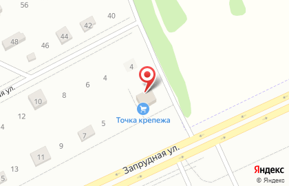 Компания Алмаз на Запрудной улице на карте