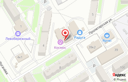 Пекарня Бородинская на улице Рогачёва на карте