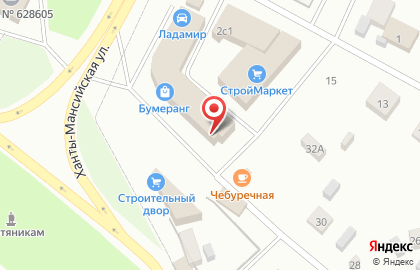 Служба доставки ролл и пиццы Ниндзя на карте