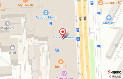 Магазин Mango в Железнодорожном районе на карте