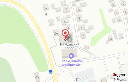 Никольский храм во имя святителя Николая Чудотворца на карте