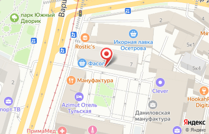 Городские Аптеки на Варшавском шоссе на карте