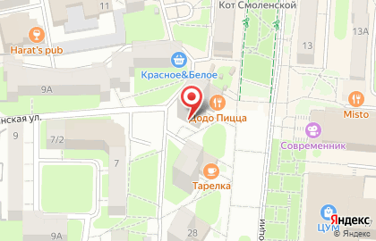 Туристическое агентство Глобус на улице Октябрьской Революции на карте