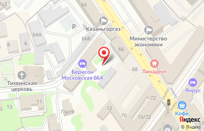 Сафина на Московской улице на карте