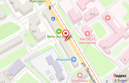 Колобок, блинная на карте