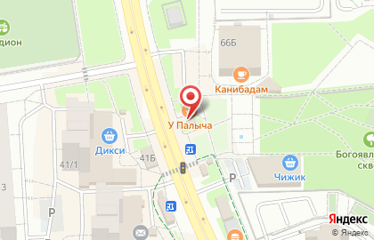 Магазин и киоск ОкМилк на Юбилейном проспекте на карте