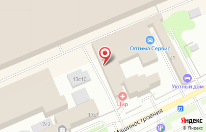 Автокорт 1314 на карте