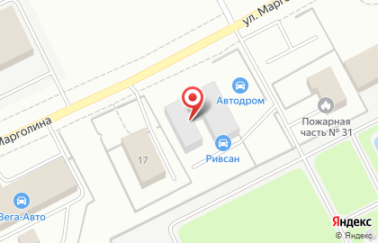 Торговая компания Провиант в Фрунзенском районе на карте