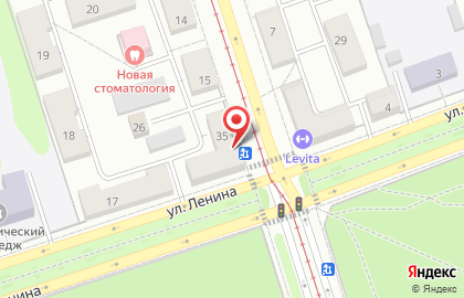 Сектор сервиса на карте