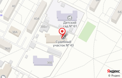 Мировые судьи Центрального района в Центральном районе на карте