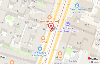 Garage на Лиговском проспекте на карте