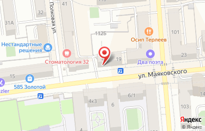 Компания по изготовлению и продаже памятников Данила-Мастер на улице Маяковского на карте