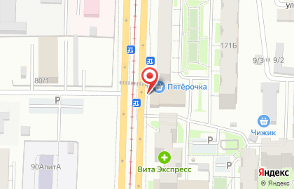 Мастерская по изготовлению ключей на Авангардной улице на карте