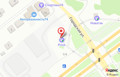 Центр Дорожного Сервиса в Курчатовском районе на карте