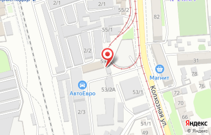 Черкесский завод резиновых технических изделий на Колхозной улице на карте