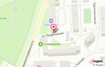 Ломбард Тип-топ в Красноярске на карте