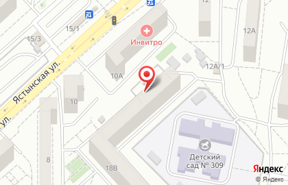 Красноярская городская детская больница №8 на улице Воронова на карте