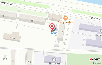 Волна на карте
