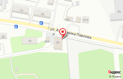 Гипермаркет Магнит в Ульяновске на карте