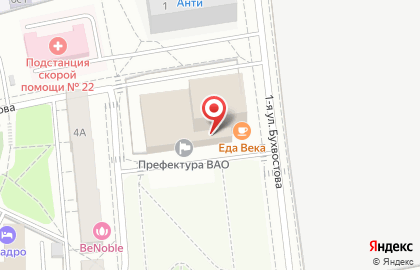 Управление градостроительного регулирования Восточного административного округа в Москве на карте