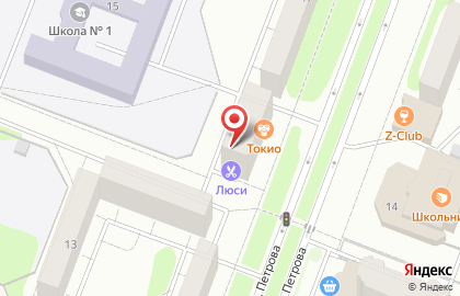 Салон-мастерская ювелирных изделий Сапфир на улице Петрова на карте