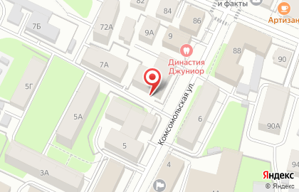 Жилстройсервис, ООО на Комсомольской на карте