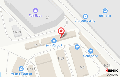 Магазин отделочных и строительных материалов Евромет на Внуковской улице на карте