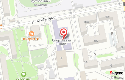Школа волейбола ТЕМПО на карте