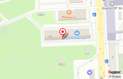 Челябинский филиал Банкомат, СМП Банк на проспекте Ленина, 89 на карте