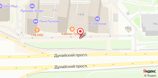 Кафе Campus grill на карте