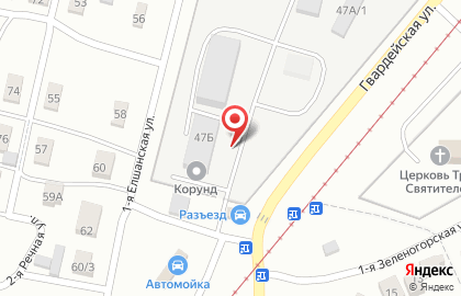 База строительных материалов Сароптстрой в Ленинском районе на карте