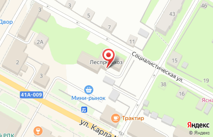 Тихвинский Комплексный Леспромхоз на карте