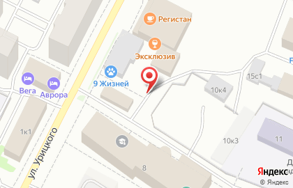 Автошкола Престиж на улице Урицкого на карте