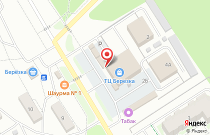 Салон связи Связной на улице Строителей в Солнечном на карте