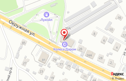 Auto SPA на Окружной улице на карте