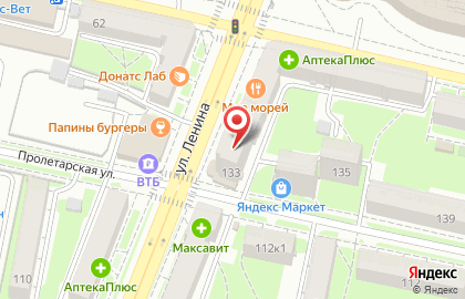 Магазин спортивных товаров Форвард на Пролетарской улице на карте