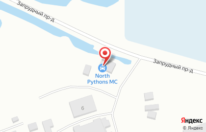 Мотоклуб North Pythons MC на карте