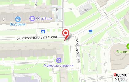 Киоск по продаже печатной продукции в Санкт-Петербурге на карте