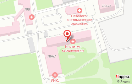 Клиника сердца в Екатеринбурге на карте
